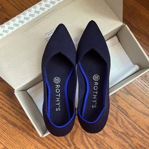 Rothy’s Point, Maritime Navy, size 7.5
